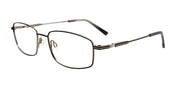OAK NYC O3004 Eyeglasses with Clip-on Sunglasses | Size 56 / Black