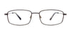 OAK NYC O3004 Eyeglasses with Clip-on Sunglasses | Size 56 / Black
