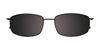 OAK NYC O3004 Eyeglasses with Clip-on Sunglasses | Size 56 / Clip Only (Color №090)