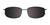 OAK NYC O3004 Eyeglasses with Clip-on Sunglasses | Size 56 / Clip Only (Color №090)
