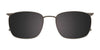 OAK NYC O3007 Eyeglasses with Clip-on Sunglasses | Size 54 / Clip Only (Color №020)