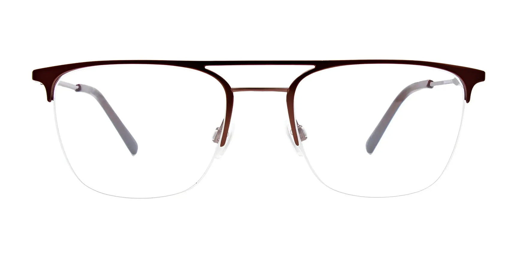 OAK NYC O3008 Eyeglasses with Clip-on Sunglasses | Size 52