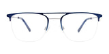 OAK NYC O3008 Eyeglasses with Clip-on Sunglasses | Size 52