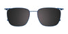OAK NYC O3008 Eyeglasses with Clip-on Sunglasses | Size 52 / Clip Only (Color №050)