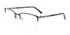 OAK NYC O3009 Eyeglasses with Clip-on Sunglasses | Size 54 / Shiny Demi Grey