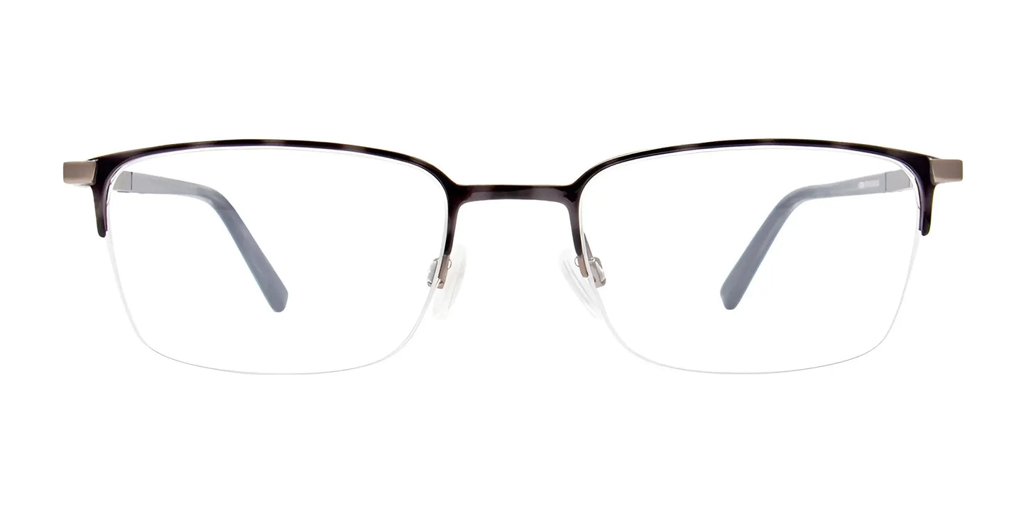 OAK NYC O3009 Eyeglasses with Clip-on Sunglasses | Size 54