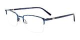 OAK NYC O3009 Eyeglasses with Clip-on Sunglasses | Size 54