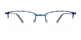 OAK NYC O3009 Eyeglasses with Clip-on Sunglasses | Size 54