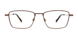 OAK NYC O3010 Eyeglasses with Clip-on Sunglasses | Size 55