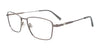 OAK NYC O3010 Eyeglasses with Clip-on Sunglasses | Size 55 / Matt Dark Grey & Matt Grey