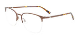 OAK NYC O3011 Eyeglasses with Clip-on Sunglasses | Size 54