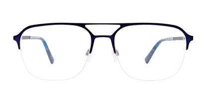 OAK NYC O3012 Eyeglasses with Clip-on Sunglasses | Size 56