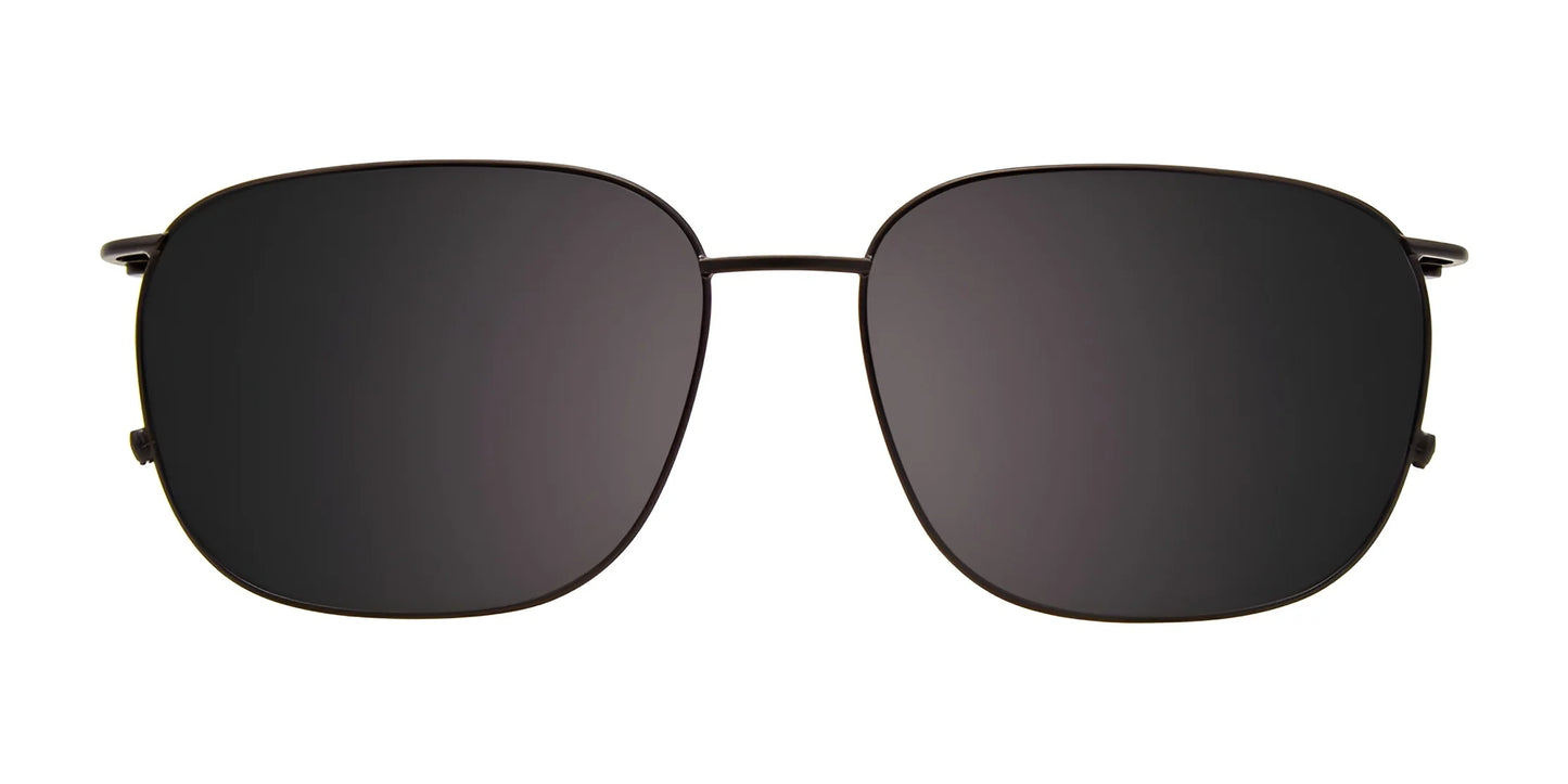 OAK NYC O3012 Eyeglasses with Clip-on Sunglasses | Size 56
