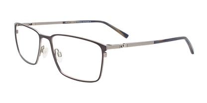 OAK NYC O3013 Eyeglasses Satin Grey & Steel / Satin Grey & Steel