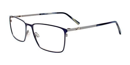 OAK NYC O3013 Eyeglasses Satin Blue & Steel / Satin Blue & Steel