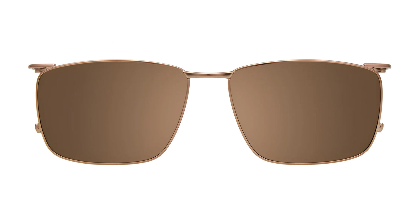 OAK NYC O3014 Eyeglasses with Clip-on Sunglasses | Size 58