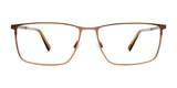 OAK NYC O3014 Eyeglasses with Clip-on Sunglasses | Size 58