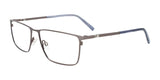 OAK NYC O3014 Eyeglasses with Clip-on Sunglasses | Size 58