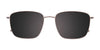 OAK NYC O3015 Eyeglasses with Clip-on Sunglasses | Size 55 / Blue & Green Gradient/Blue