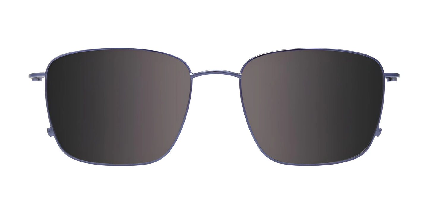 OAK NYC O3015 Eyeglasses with Clip-on Sunglasses | Size 55