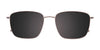 OAK NYC O3015 Eyeglasses with Clip-on Sunglasses | Size 55 / Clip Only (Color №020)