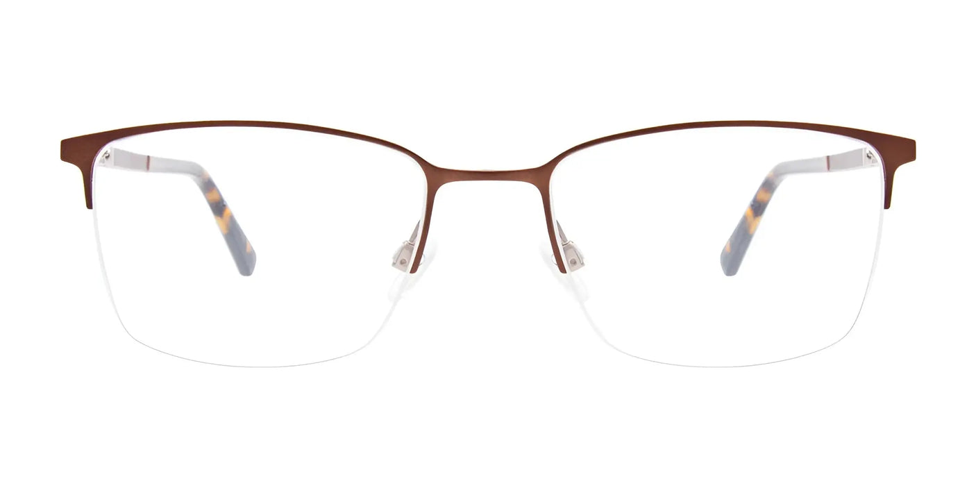 OAK NYC O3016 Eyeglasses with Clip-on Sunglasses | Size 53