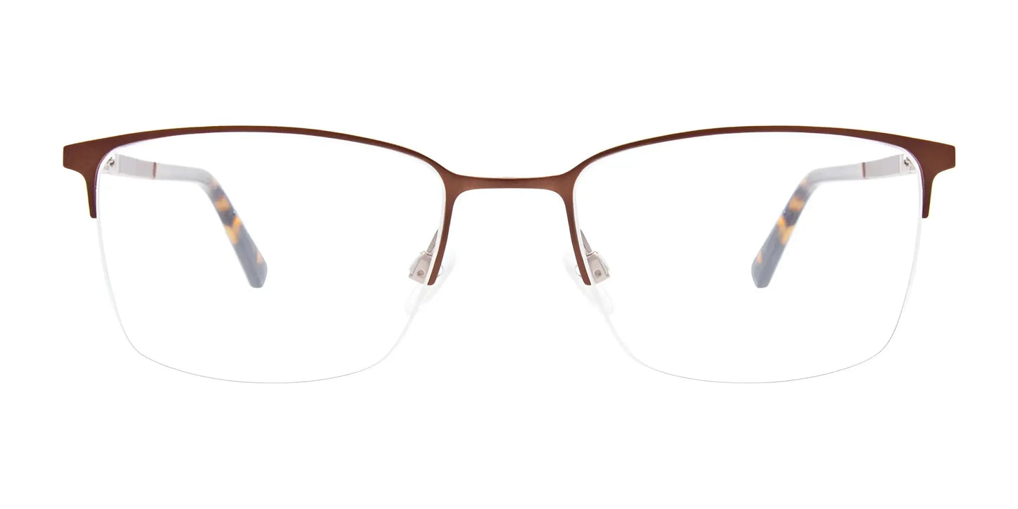 OAK NYC O3016 Eyeglasses with Clip-on Sunglasses | Size 53