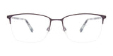 OAK NYC O3016 Eyeglasses with Clip-on Sunglasses | Size 53