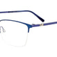 Brushed Satin Blue/Blue