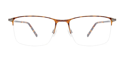 OAK NYC O3017 Eyeglasses with Clip-on Sunglasses | Size 56