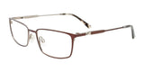 OAK NYC O3018 Eyeglasses with Clip-on Sunglasses | Size 52