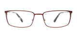 OAK NYC O3018 Eyeglasses with Clip-on Sunglasses | Size 52