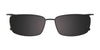 OAK NYC O3018 Eyeglasses with Clip-on Sunglasses | Size 52 / Black & Blue
