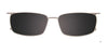 OAK NYC O3018 Eyeglasses with Clip-on Sunglasses | Size 52 / Clip Only (Color №020)