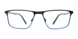 OAK NYC O3019 Eyeglasses with Clip-on Sunglasses | Size 52