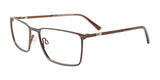 OAK NYC O3020 Eyeglasses with Clip-on Sunglasses | Size 54