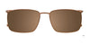 OAK NYC O3020 Eyeglasses with Clip-on Sunglasses | Size 54 / Clip Only (Color №010)