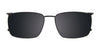 OAK NYC O3020 Eyeglasses with Clip-on Sunglasses | Size 54 / Clip Only (Color №090)