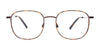 OAK NYC O3021 Eyeglasses with Clip-on Sunglasses | Size 50 / Blue Tortoise
