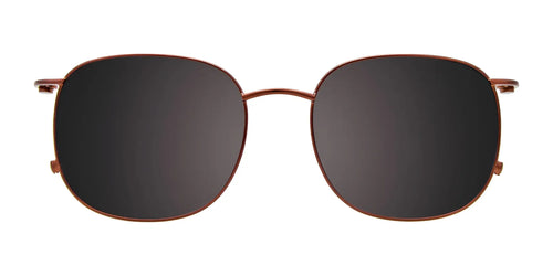OAK NYC O3021 Eyeglasses with Clip-on Sunglasses / Size 50 / Blue Tortoise