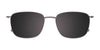 OAK NYC O3022 Eyeglasses with Clip-on Sunglasses | Size 50 / Dark Blue/Steel