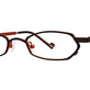 Dark Brown / Burnt Orange