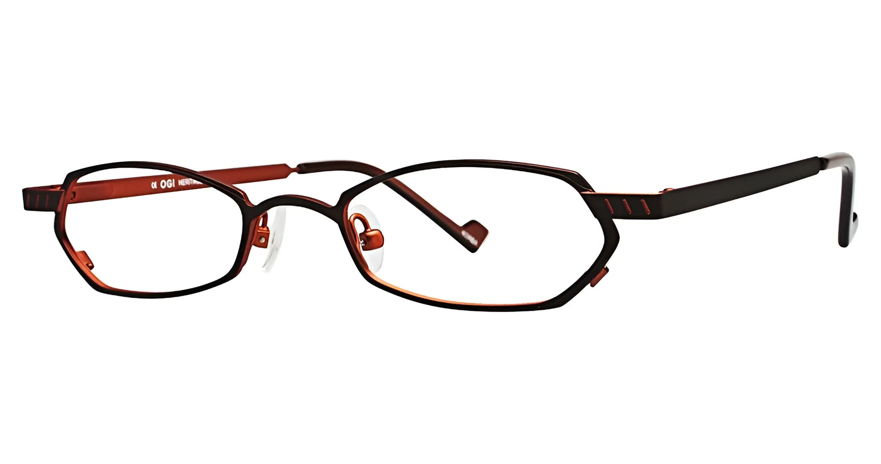 Ogi 2230 738 Dark Brown / Burnt Orange Clear
