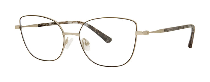 OGI 4330 Eyeglasses / Black Ink / Silver / Size 52