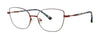 OGI 4330 Eyeglasses / Navy / Burnt Sienna / Size 52