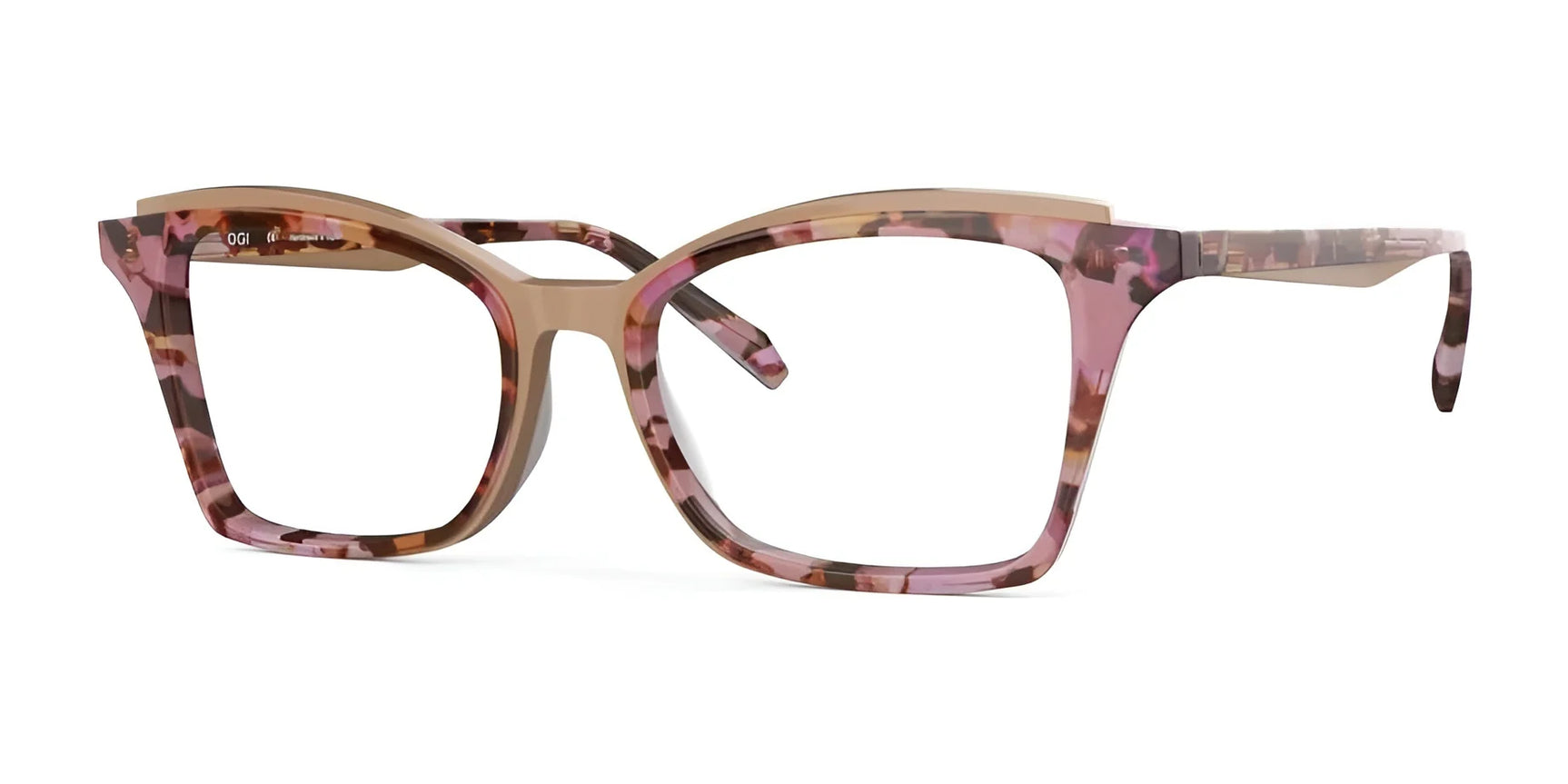 OGI AGATE Eyeglasses Blush Tortoise