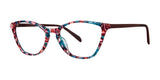 OGI BATTY Eyeglasses Festive Red