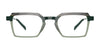 OGI BIG THANKS MUCH Eyeglasses | Size 51 / Forest Fade