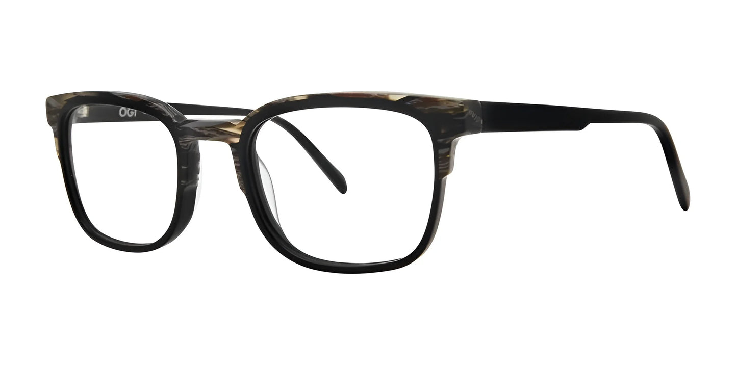 OGI BLIZZARD Eyeglasses Black Thread