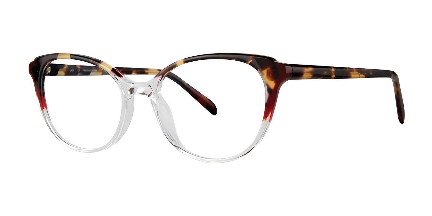 OGI BOHEMIAN Eyeglasses Tortoise Burgundy